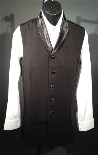 Men's Ballroom Five Buttons Long Vest